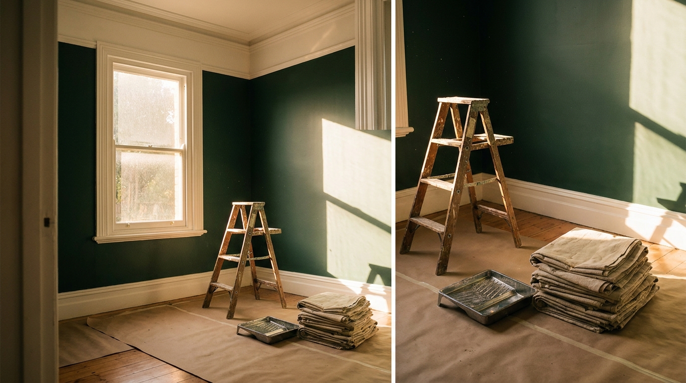 Pigment & Co, a fictional Melbourne painter concept by Maison Turco